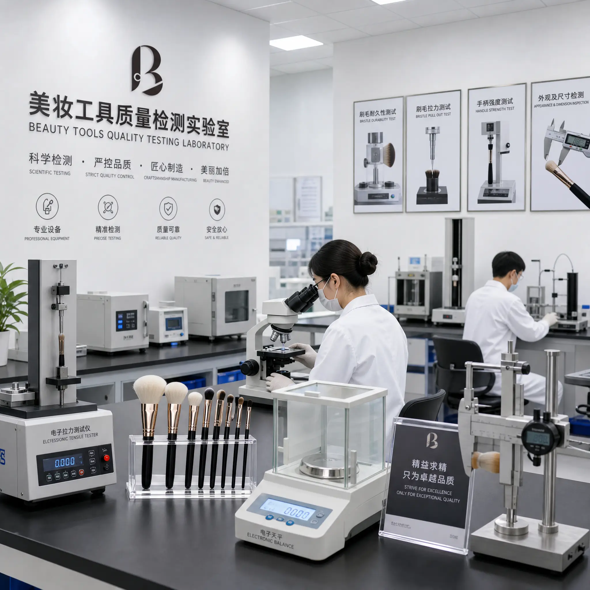 LanTing quality testing laboratory for beauty tools durability and safety